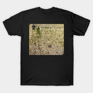 Brick wall in St. Paul de Vence, France T-Shirt